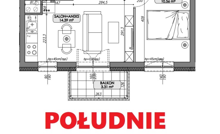 apartment for sale - Lublin, Ponikwoda